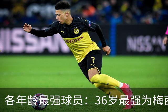 各年龄最强球员：36岁最强为梅西，39岁最强为C罗